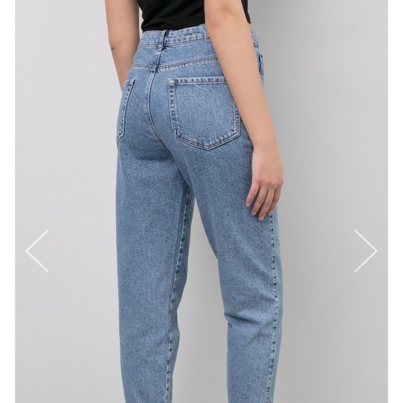 Subdued 100% Cotton High Rise Boyfriend Jeans - Picture 3 of 5